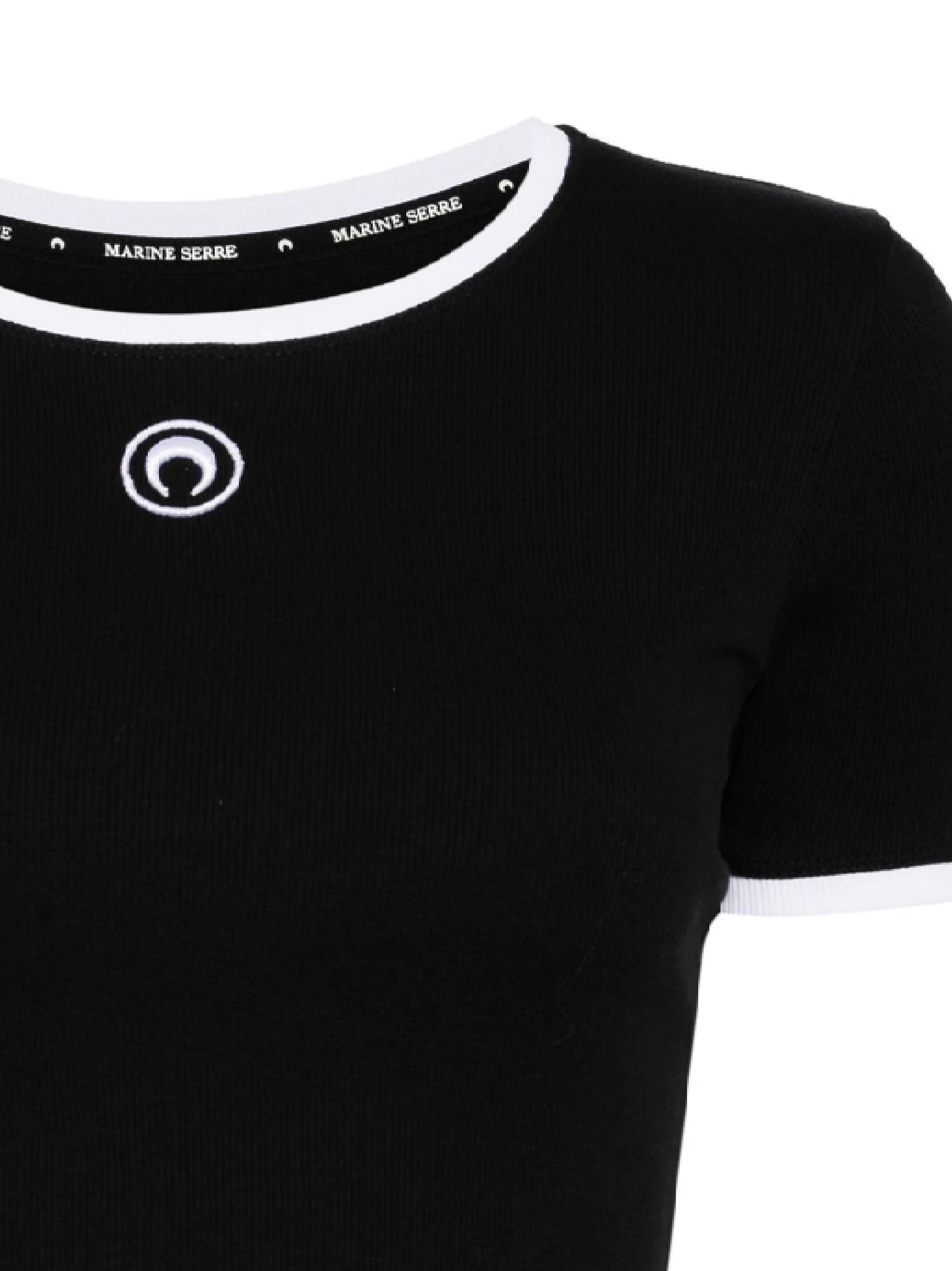 MARINE SERRE Top Black (MARINE SERRE/Tシャツ・カットソー
