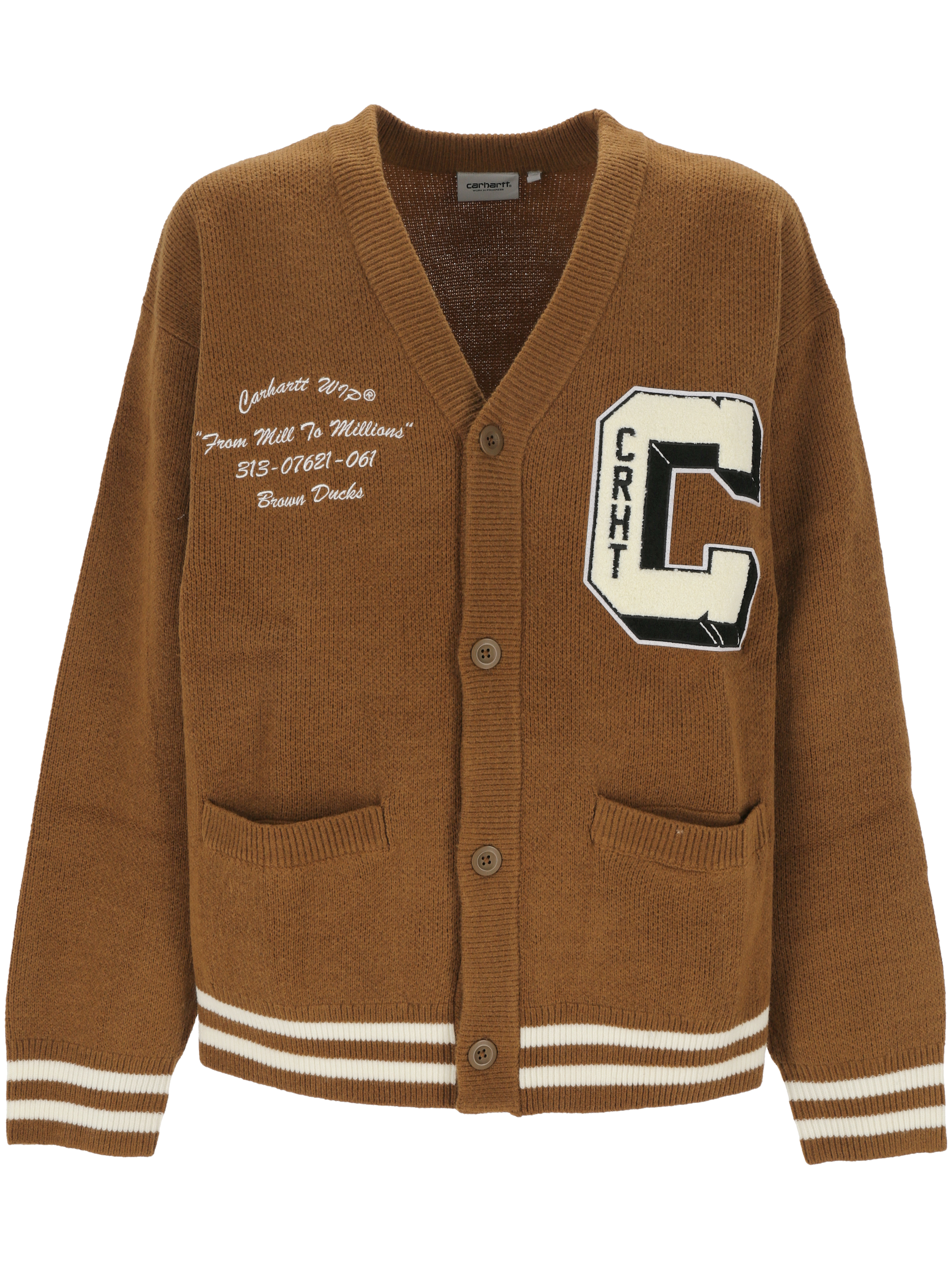 Carhartt WIP Sweaters I0338621X4XXHAMILTONBROWNWAX (Carhartt WIP / ニット・セーター・カーディガン ) | Carhartt WIP (カーハート)