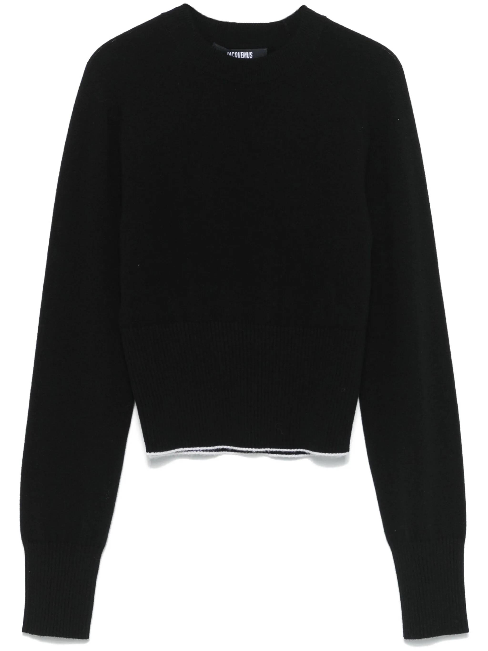 JACQUEMUS Sweaters Black 243KN5472001990 (JACQUEMUS / ニット・セーター・カーディガン ) | JACQUEMUS (ジャックムス)