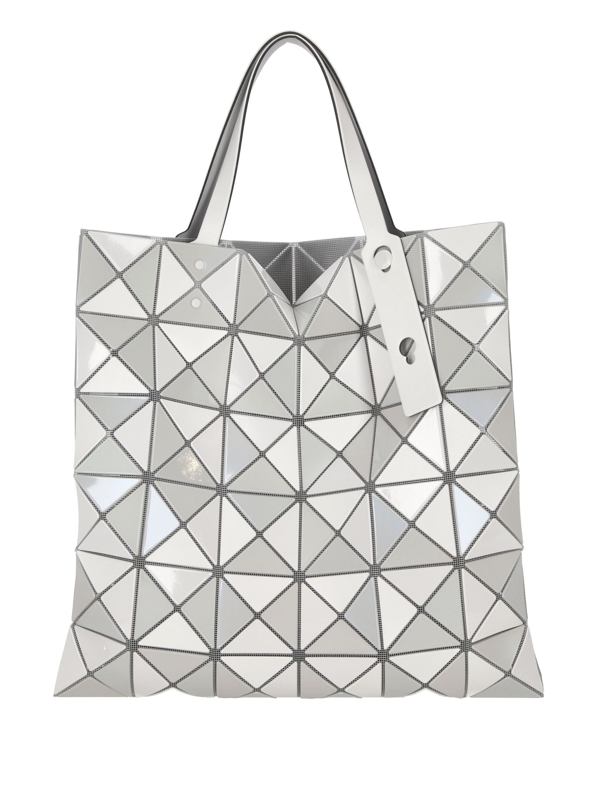 Bao Bao Issey Miyake Bags.. White BB46AG82101 (BAO BAO ISSEY MIYAKE / ハンドバッグ・ショルダーバッグ ) | BAO BAO ISSEY MIYAKE (バオバオイッセイミヤケ)