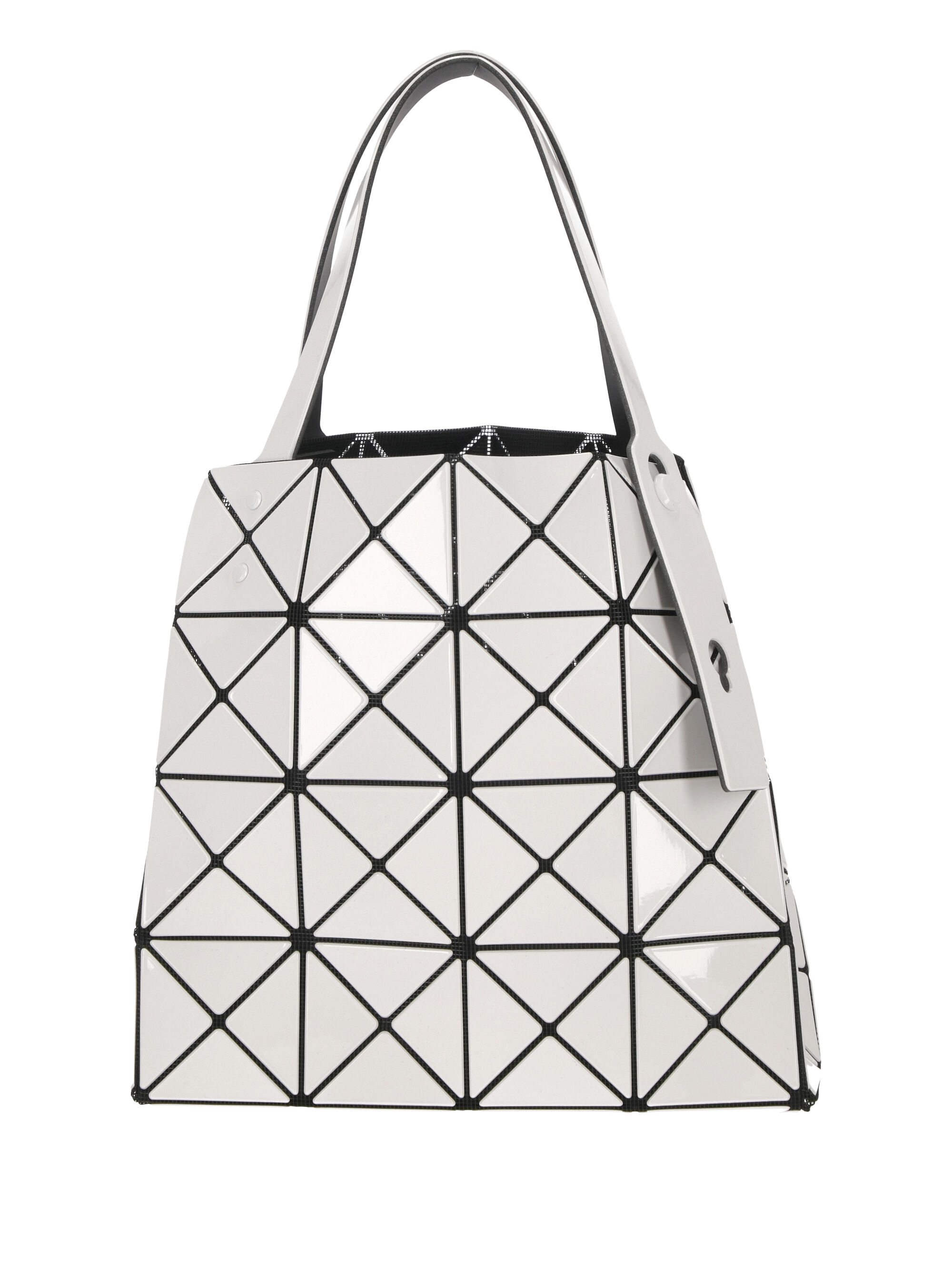 Bao Bao Issey Miyake Bags.. White BB46AG61101 (BAO BAO ISSEY MIYAKE / ハンドバッグ・ショルダーバッグ ) | BAO BAO ISSEY MIYAKE (バオバオイッセイミヤケ)