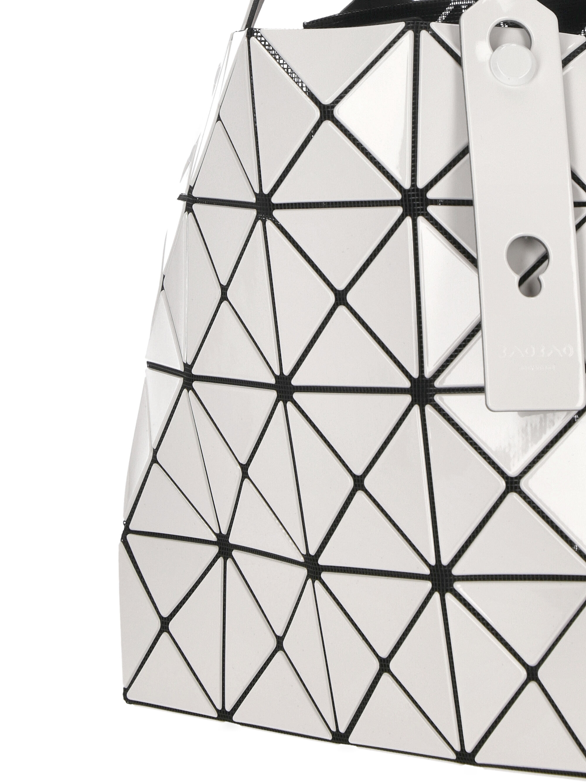 Bao Bao Issey Miyake Bags.. White BB46AG61101 (BAO BAO ISSEY MIYAKE / ハンドバッグ・ショルダーバッグ ) | BAO BAO ISSEY MIYAKE (バオバオイッセイミヤケ)(3)
