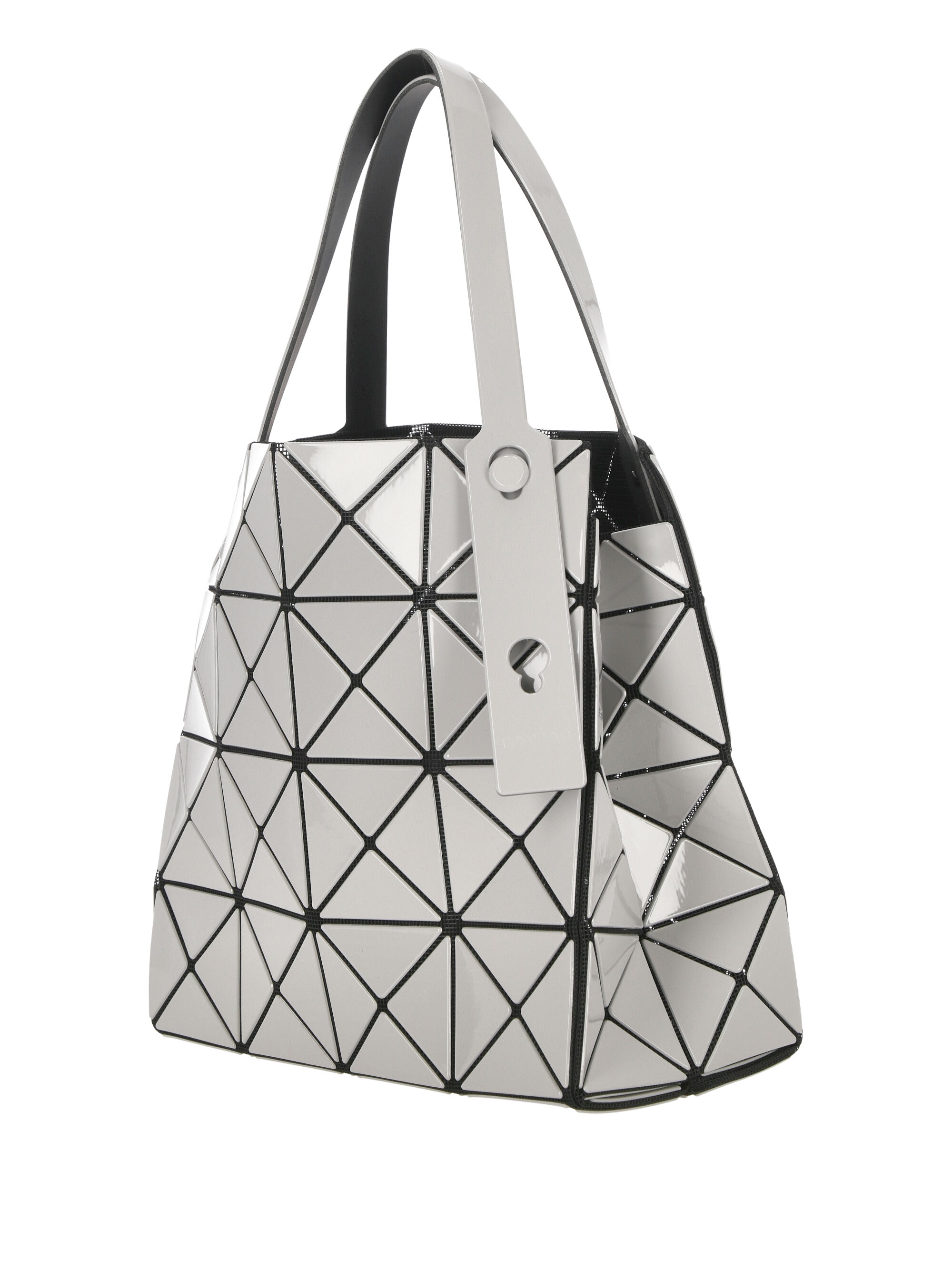 Bao Bao Issey Miyake Bags.. White BB46AG61112 (BAO BAO ISSEY MIYAKE / ハンドバッグ・ショルダーバッグ ) | BAO BAO ISSEY MIYAKE (バオバオイッセイミヤケ)(1)