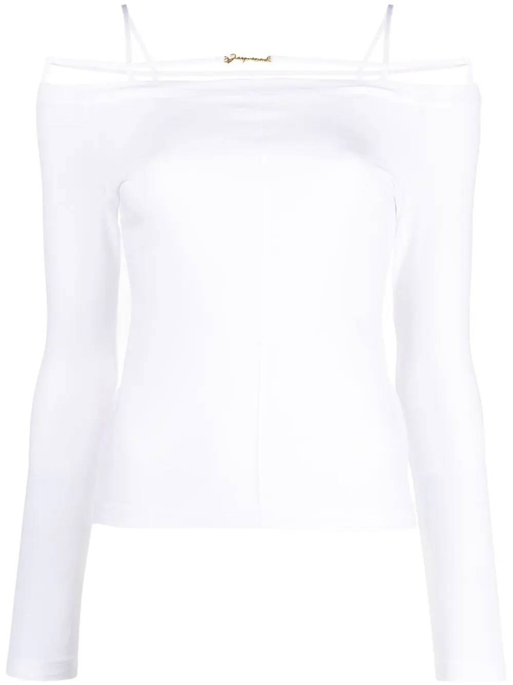 JACQUEMUS T-shirts and Polos White 233JS1652313100 (JACQUEMUS / Tシャツ・カットソー ) | JACQUEMUS (ジャックムス)
