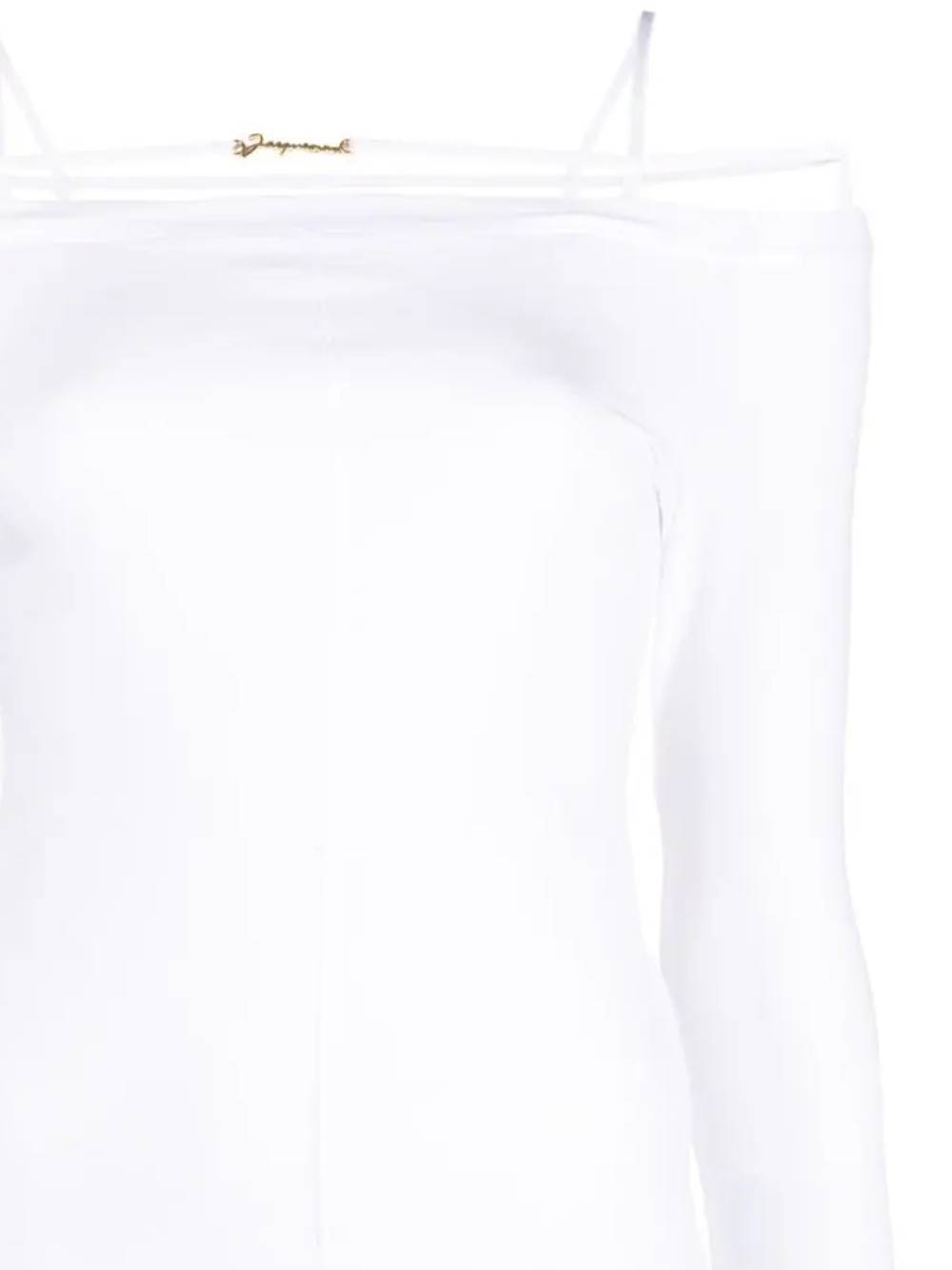 JACQUEMUS T-shirts and Polos White 233JS1652313100 (JACQUEMUS / Tシャツ・カットソー ) | JACQUEMUS (ジャックムス)(1)