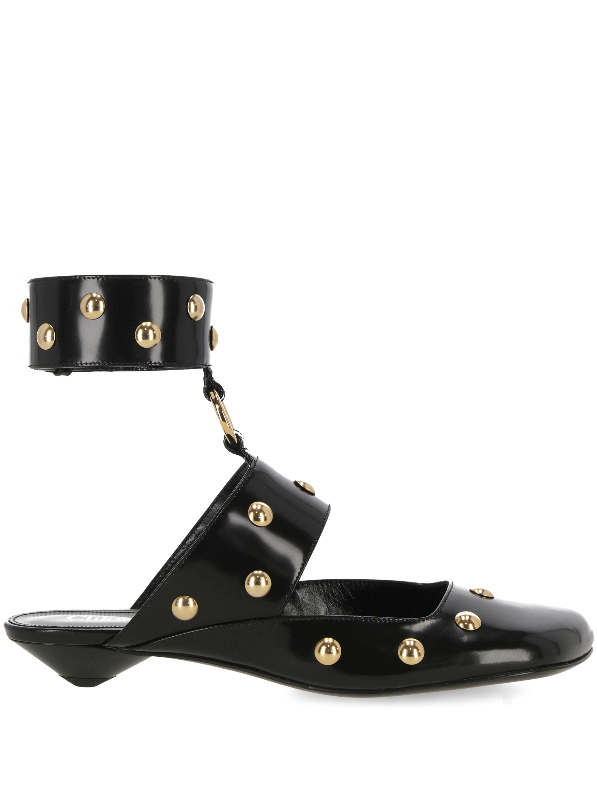 Chloè Sandals Black C24W05QOL001 (Chloé / フラットシューズ ) | Chloé (クロエ)