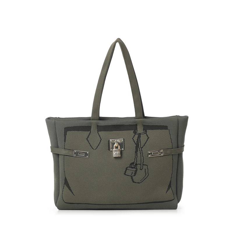 V°73 Bags.. Green 73BS6UN01MILITARE (V°73 / トートバッグ ) | V°73 (ヴィ セッタンタトレ)