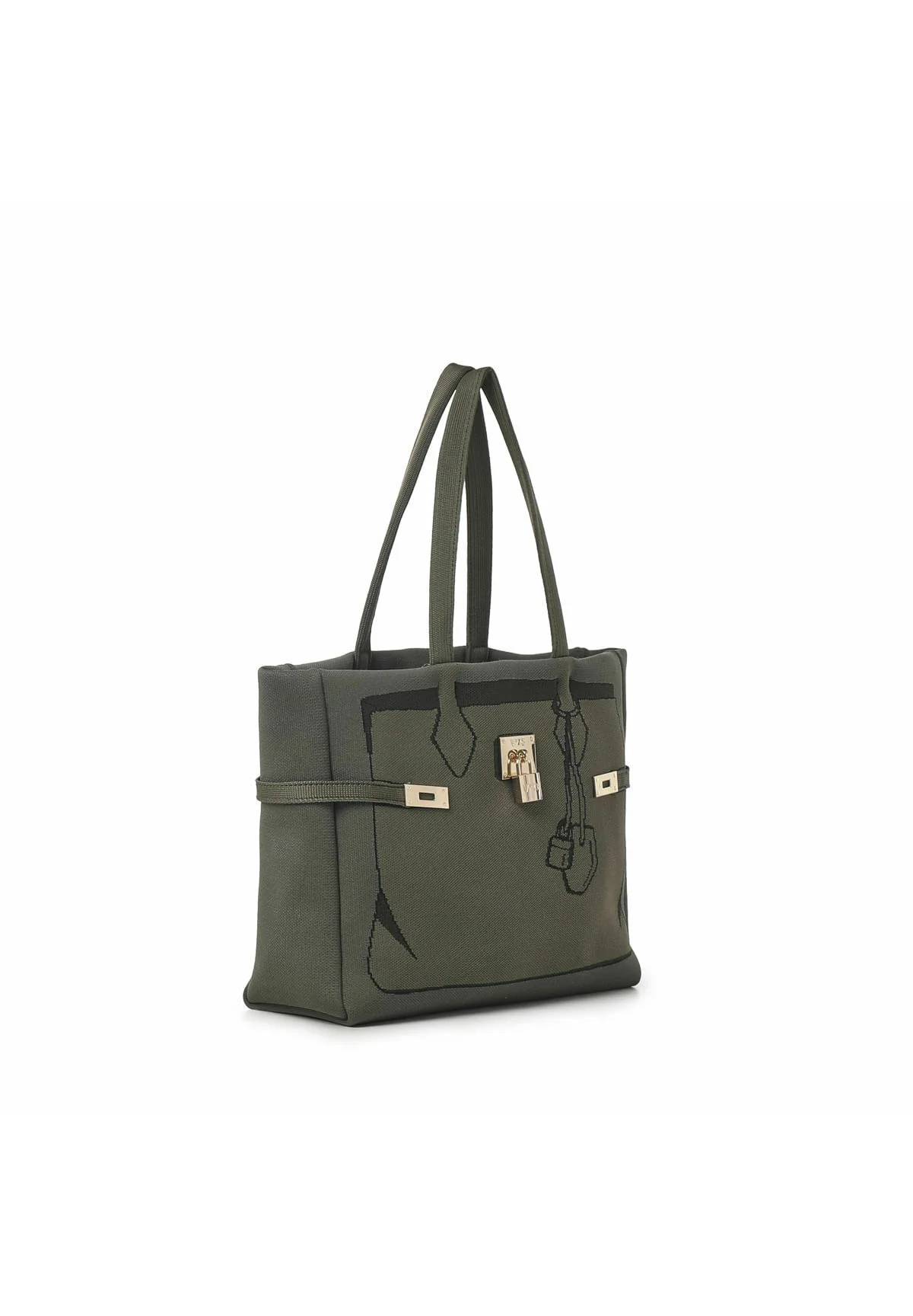 V°73 Bags.. Green 73BS6UN01MILITARE (V°73 / トートバッグ ) | V°73 (ヴィ セッタンタトレ)(2)