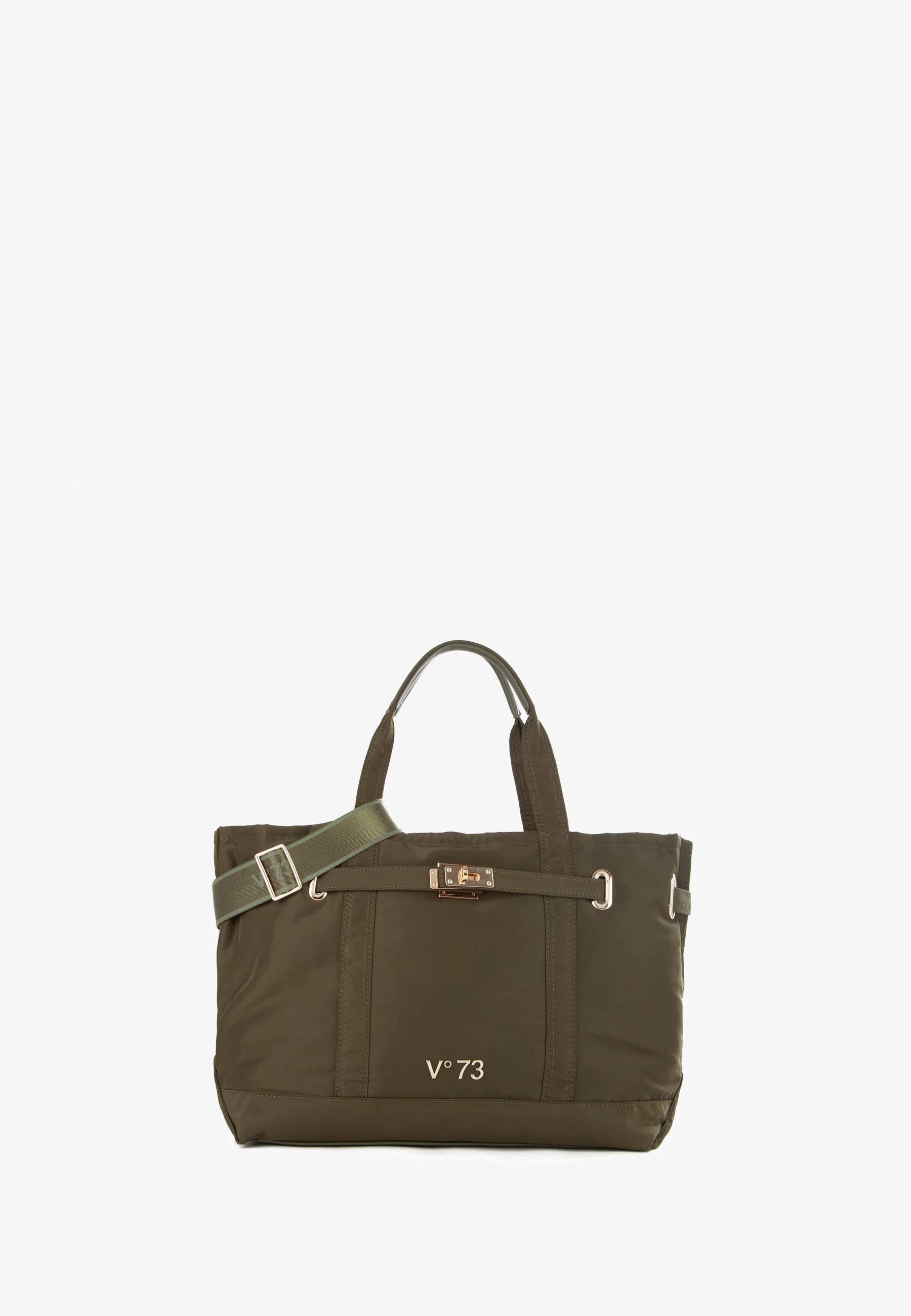 V°73 Bags.. Green 73BS8F502MILITARE (V°73 / トートバッグ ) | V°73 (ヴィ セッタンタトレ)