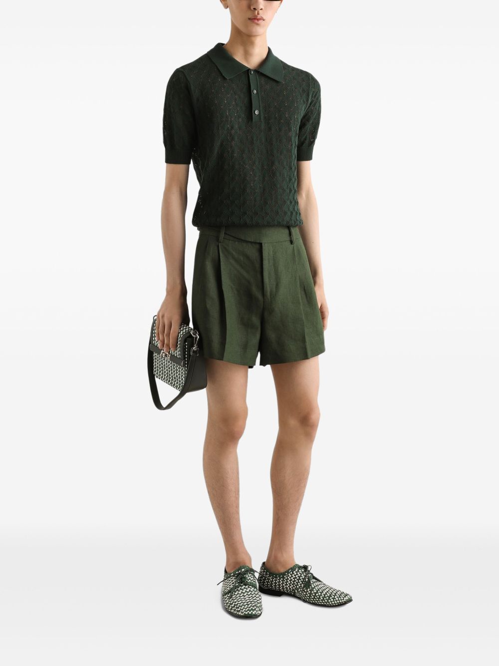 Dolce & Gabbana T-shirts and Polos Green GXZ60TJBCFIV7312 (Dolce & Gabbana / ポロシャツ ) | Dolce & Gabbana (ドルチェガッバーナ)(1)