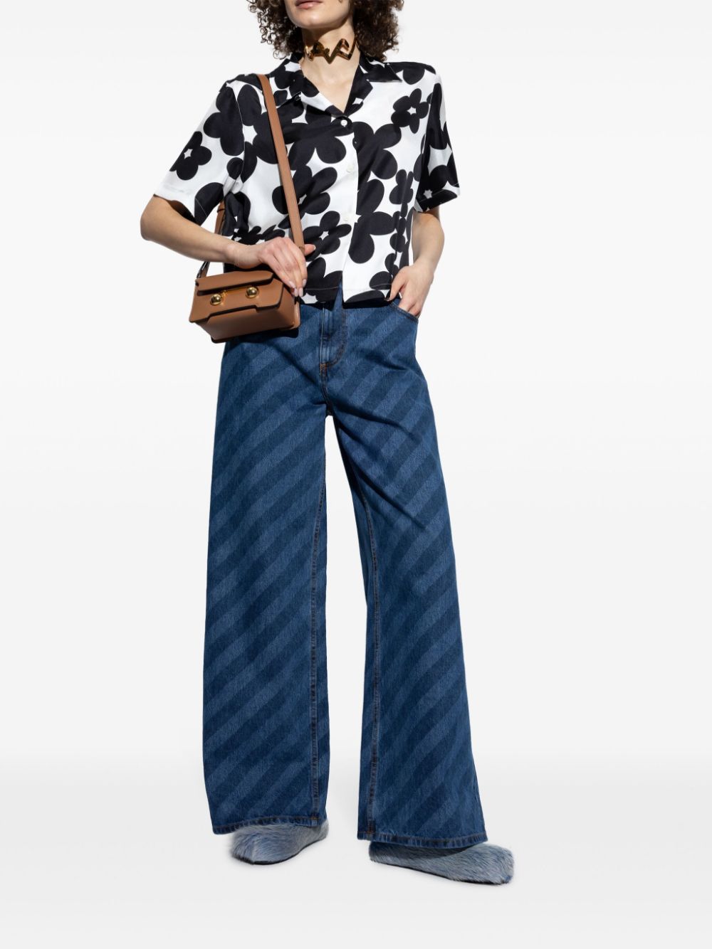 Marni Shirts Black CAMA0615S0UTSG26DIN99 (Marni / シャツ・ブラウス ) | Marni (マルニ)(3)