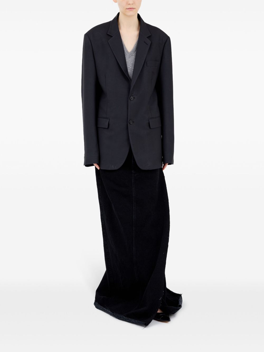 Maison Margiela Coats Blue S51BN0431M35301510 (Maison Margiela / スーツ・ジャケット ) | Maison Margiela (メゾン マルジェラ)(4)