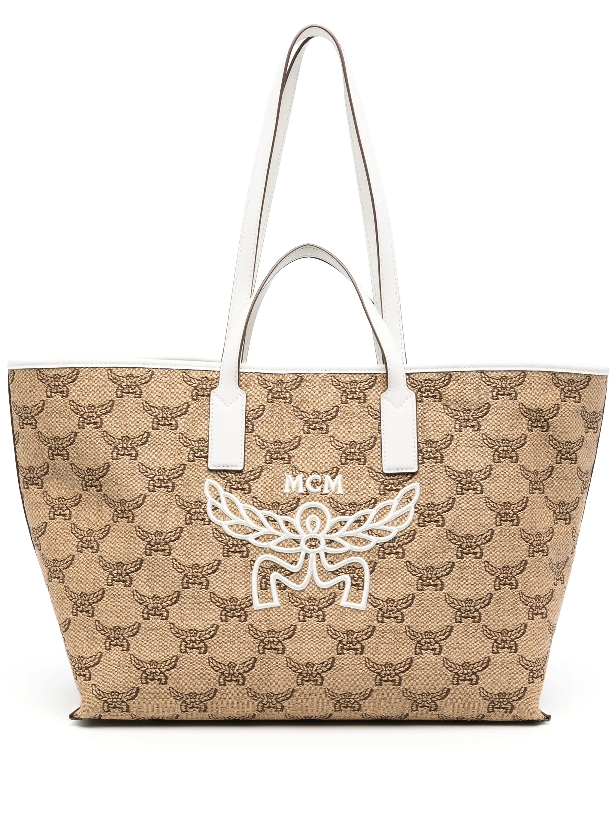 MCM Bags.. Beige MWPFSAC02IN (MCM / トートバッグ ) | MCM (エムシーエム)