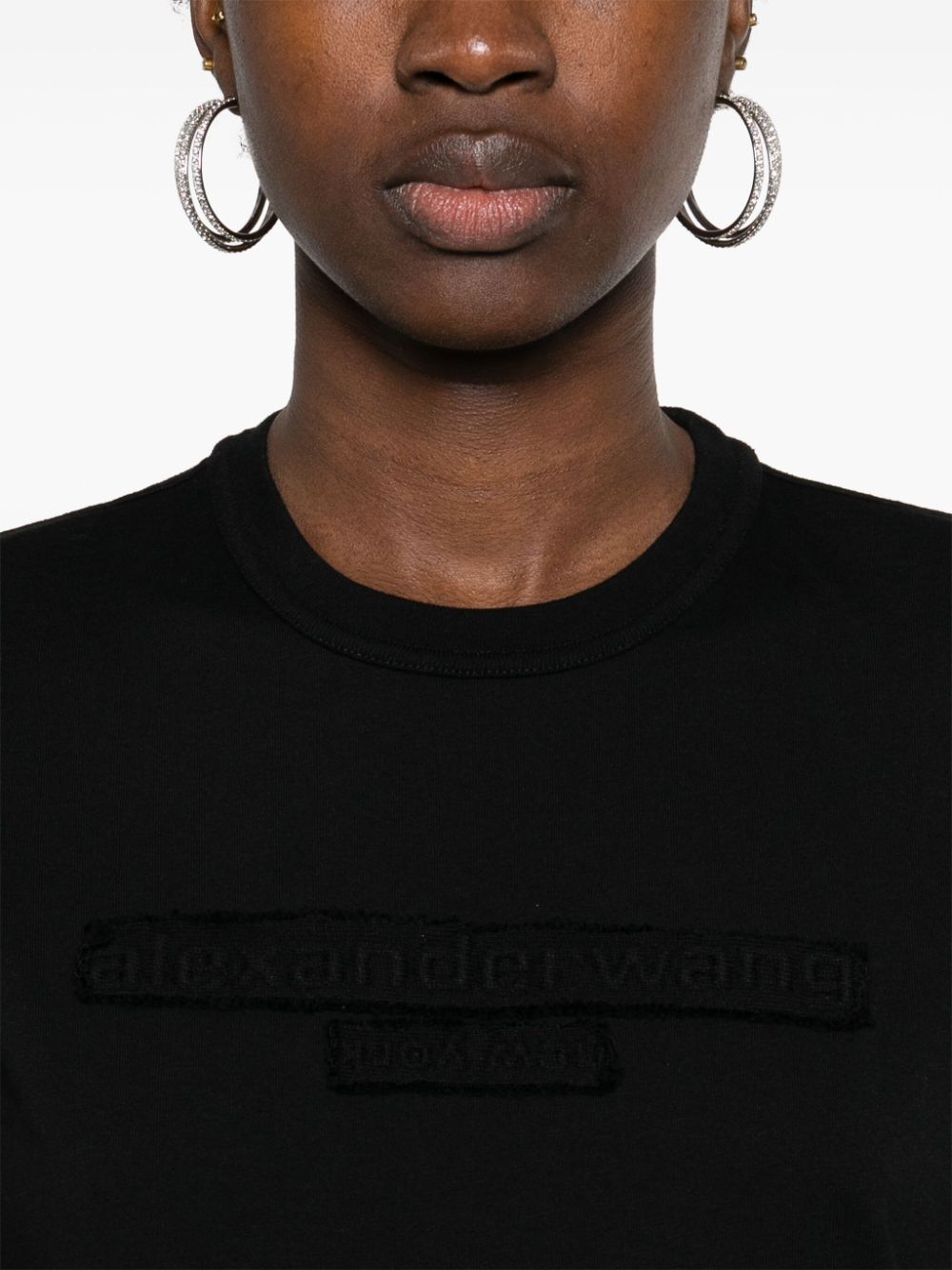 Alexander Wang T-shirts and Polos Black 1CC1251991001 (alexanderwang / Tシャツ・カットソー ) | alexanderwang (アレキサンダーワン)(3)