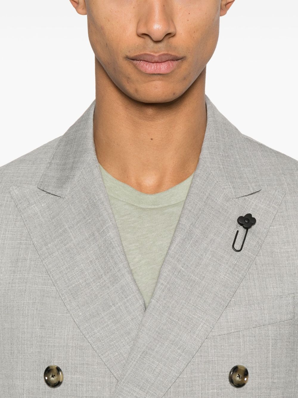 Lardini Jackets Grey ES660AEESIF64522900 (LARDINI / スーツ・ジャケット ) | LARDINI (ラルディーニ)(2)