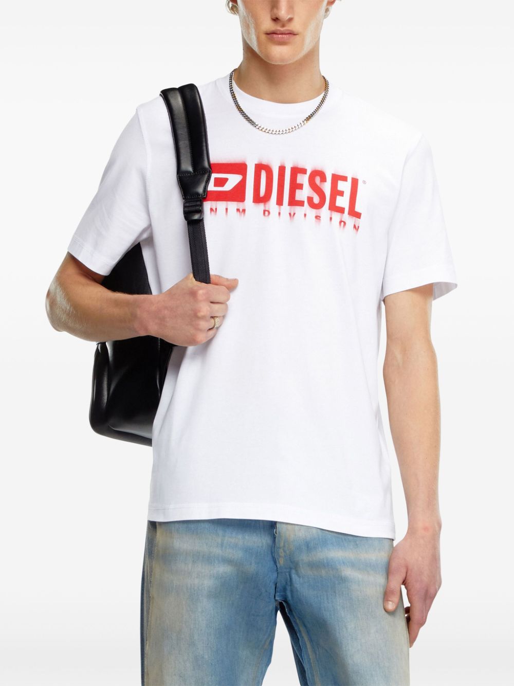 Diesel T-shirts and Polos White A153980GRAI100 (Diesel / Tシャツ・カットソー ) | Diesel (ディーゼル)(3)