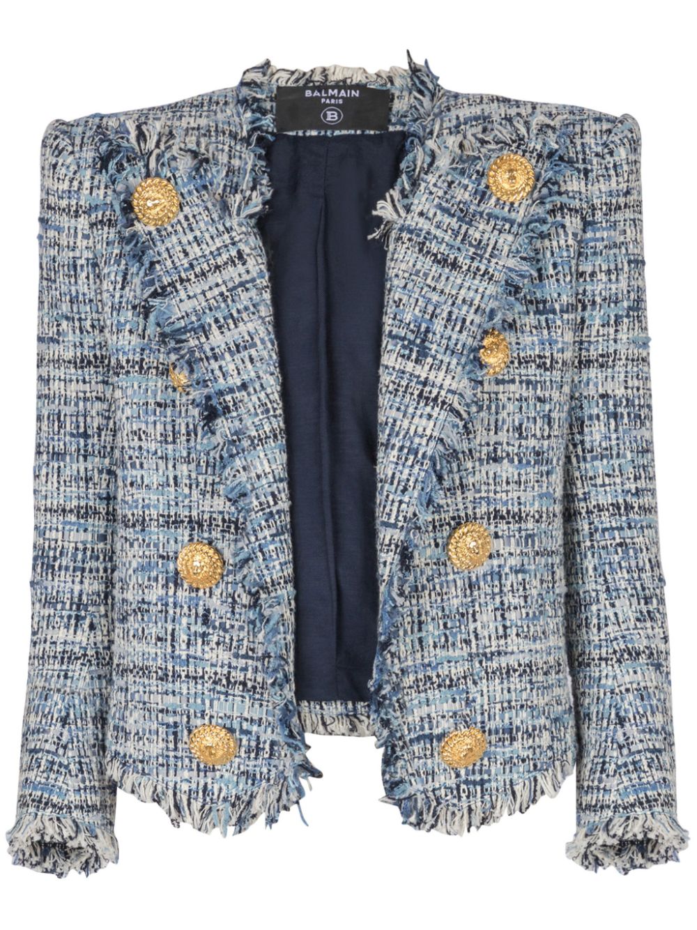 Balmain Jackets Blue EF1SC240CF776FC (Balmain / スーツ・ジャケット ) | Balmain (バルマン)