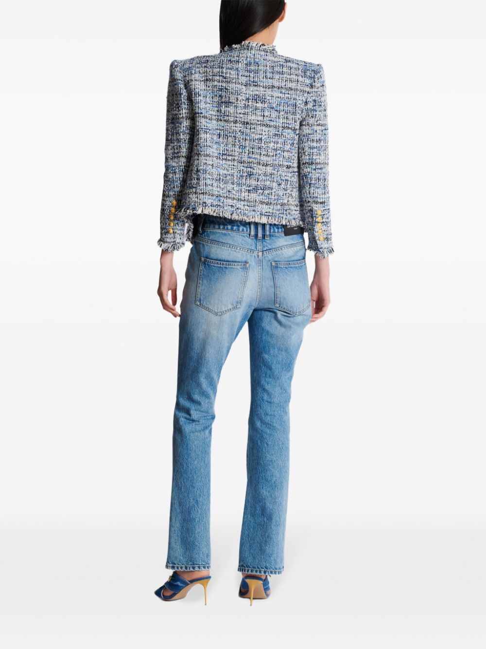 Balmain Jackets Blue EF1SC240CF776FC (Balmain / スーツ・ジャケット ) | Balmain (バルマン)(3)
