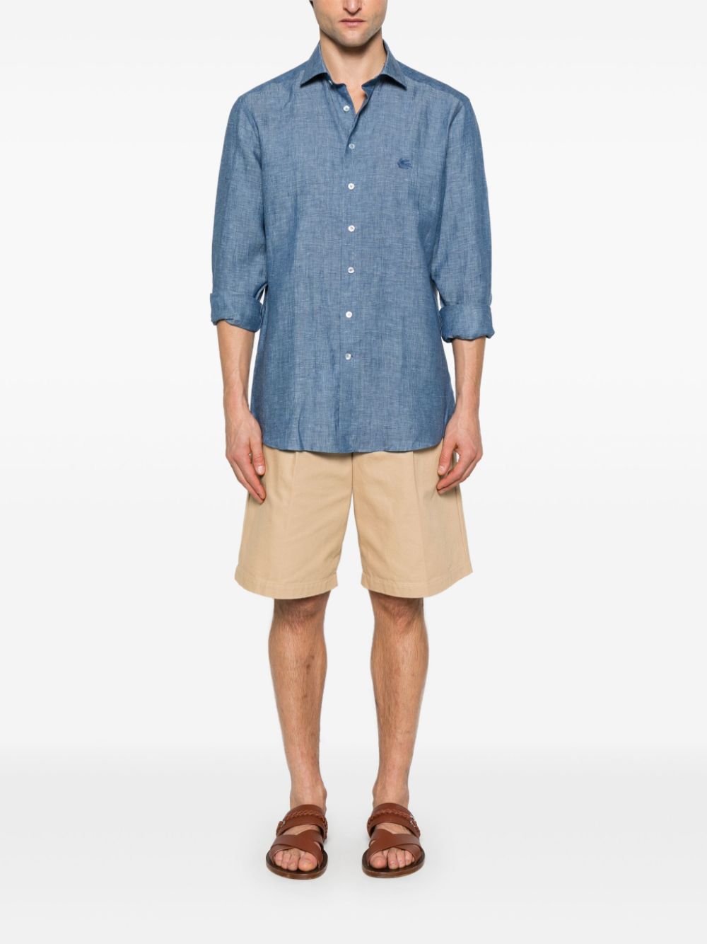 Etro Shirts Light Blue MRIB000299TU3F3B0068 (ETRO / シャツ・ブラウス ) | ETRO (エトロ)(4)