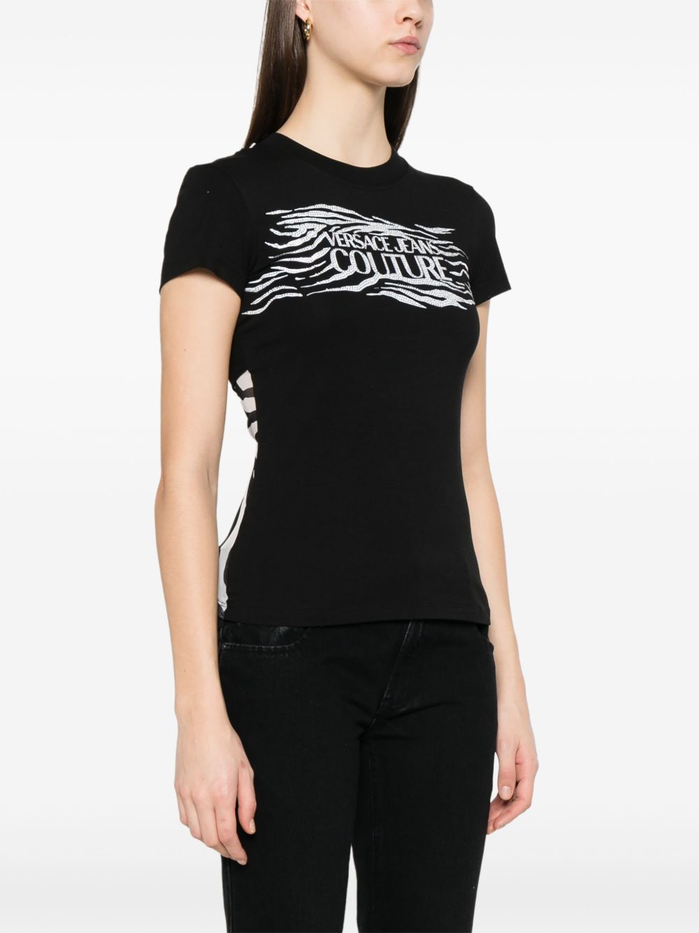 VERSACE JEANS COUTURE T-shirts and Polos 78HAH606JS439L01 (VERSACE JEANS COUTURE / Tシャツ・カットソー ) | VERSACE JEANS COUTURE (ヴェルサーチェ ジーンズ クチュール)(1)
