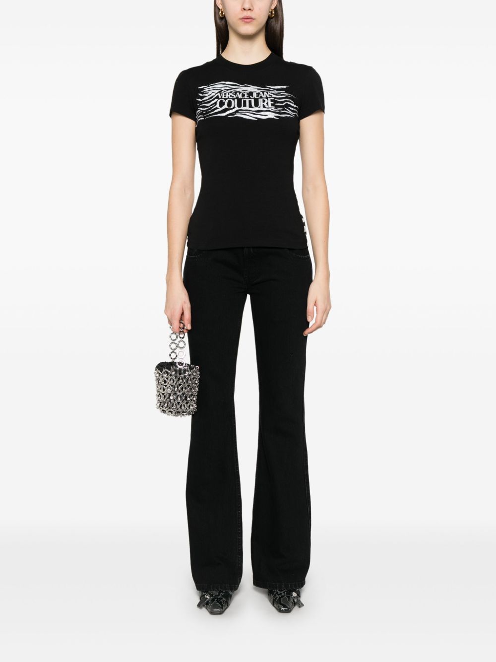 VERSACE JEANS COUTURE T-shirts and Polos 78HAH606JS439L01 (VERSACE JEANS COUTURE / Tシャツ・カットソー ) | VERSACE JEANS COUTURE (ヴェルサーチェ ジーンズ クチュール)(2)