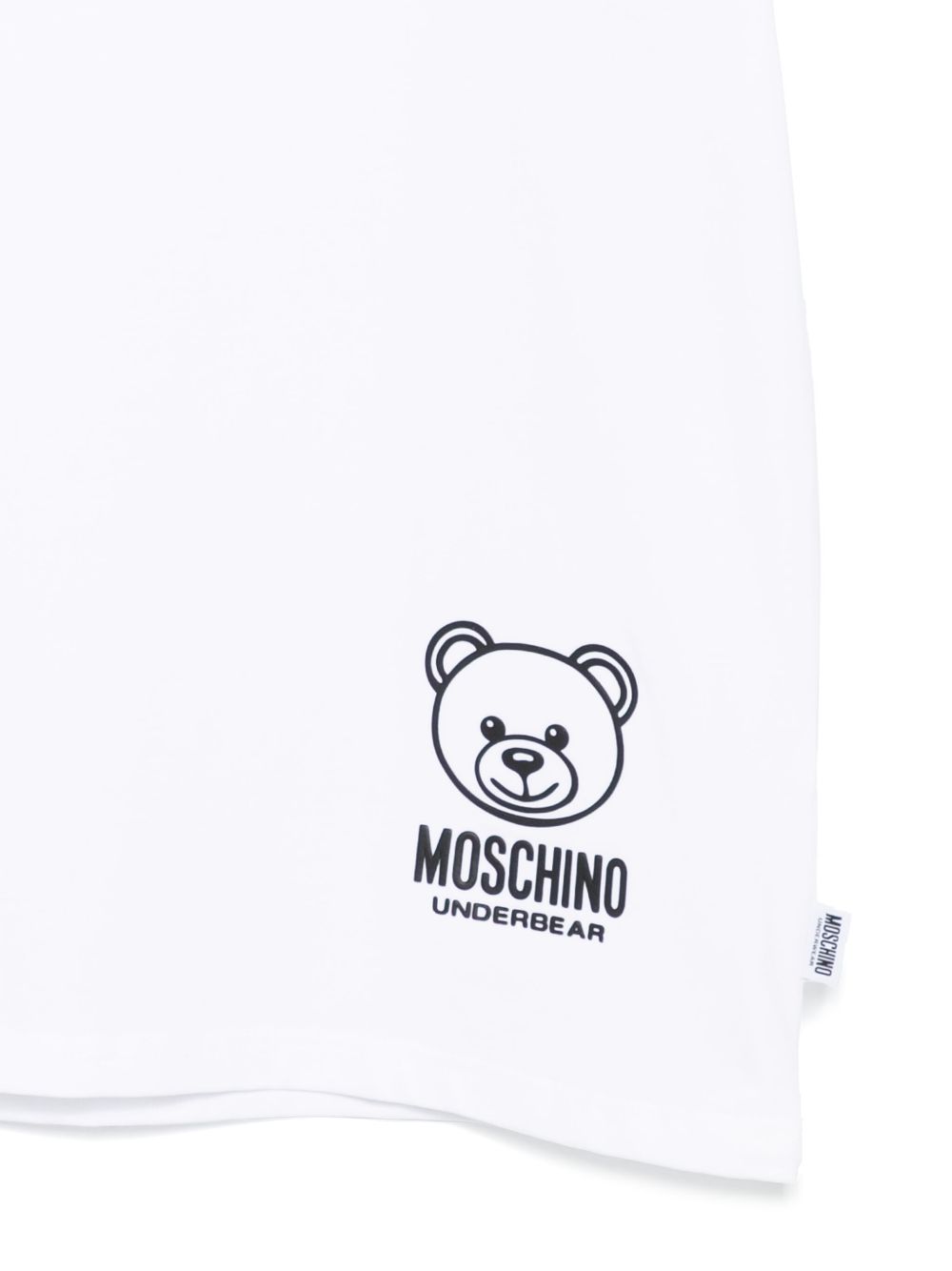 Moschino Underwear T-shirts and Polos White A070344060001 (MOSCHINO / Tシャツ・カットソー ) | MOSCHINO (モスキーノ)(1)