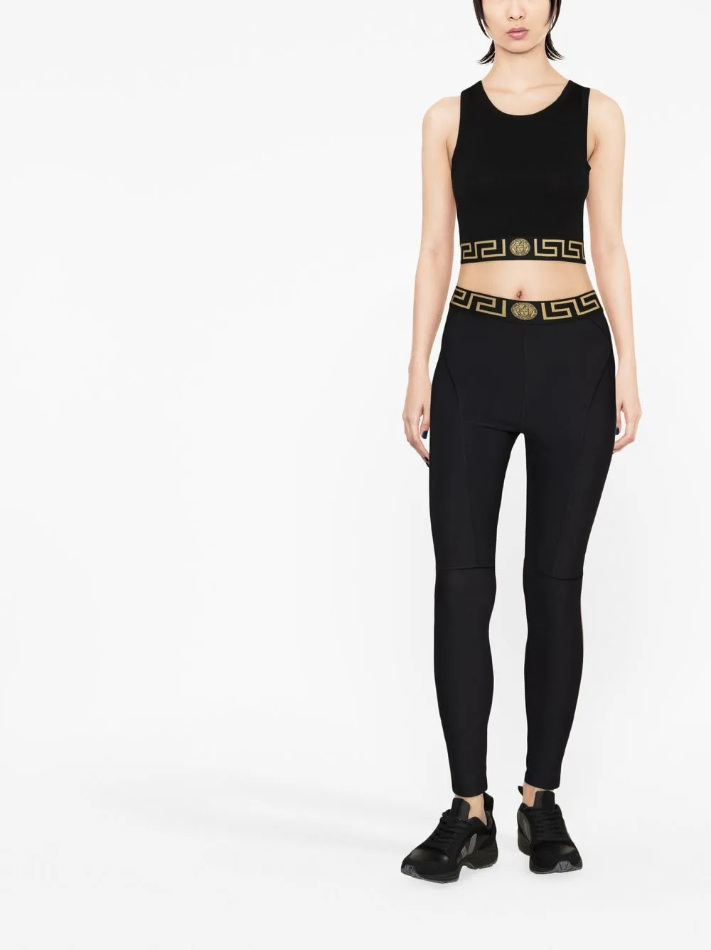 Versace Trousers Black 10041031A062291B000 (VERSACE / パンツ ) | VERSACE (ヴェルサーチェ)(1)
