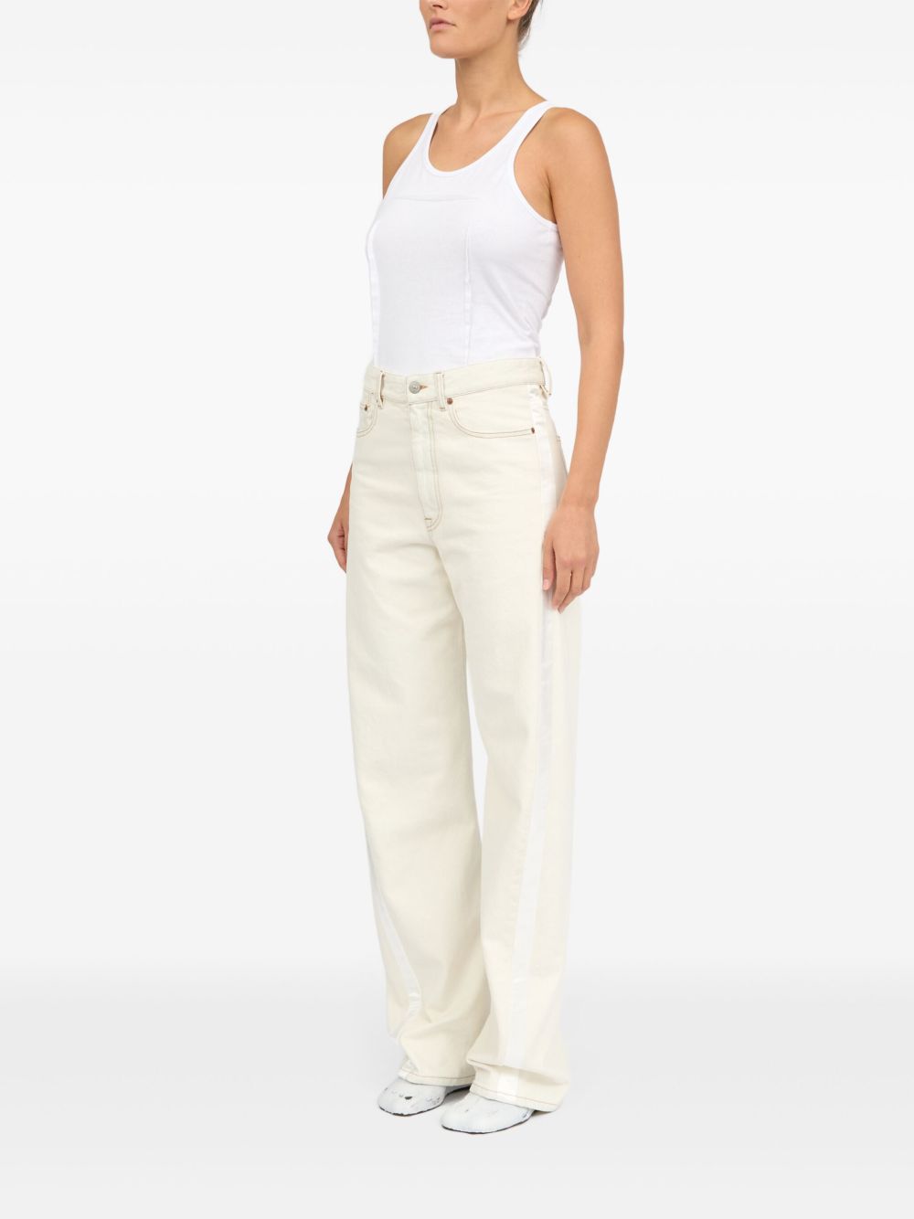 MM6 Maison Margiela Jeans White S62LB0190M30018963 (MM6 Maison Margiela / ジーンズ ) | MM6 Maison Margiela (エムエムシックス)(2)