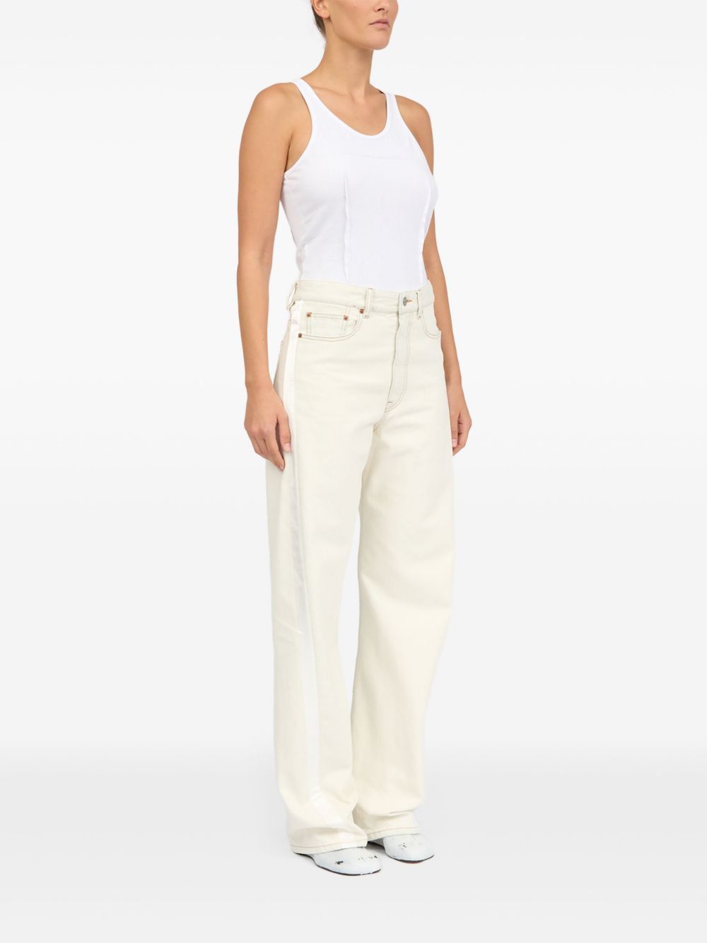 MM6 Maison Margiela Jeans White S62LB0190M30018963 (MM6 Maison Margiela / ジーンズ ) | MM6 Maison Margiela (エムエムシックス)(3)