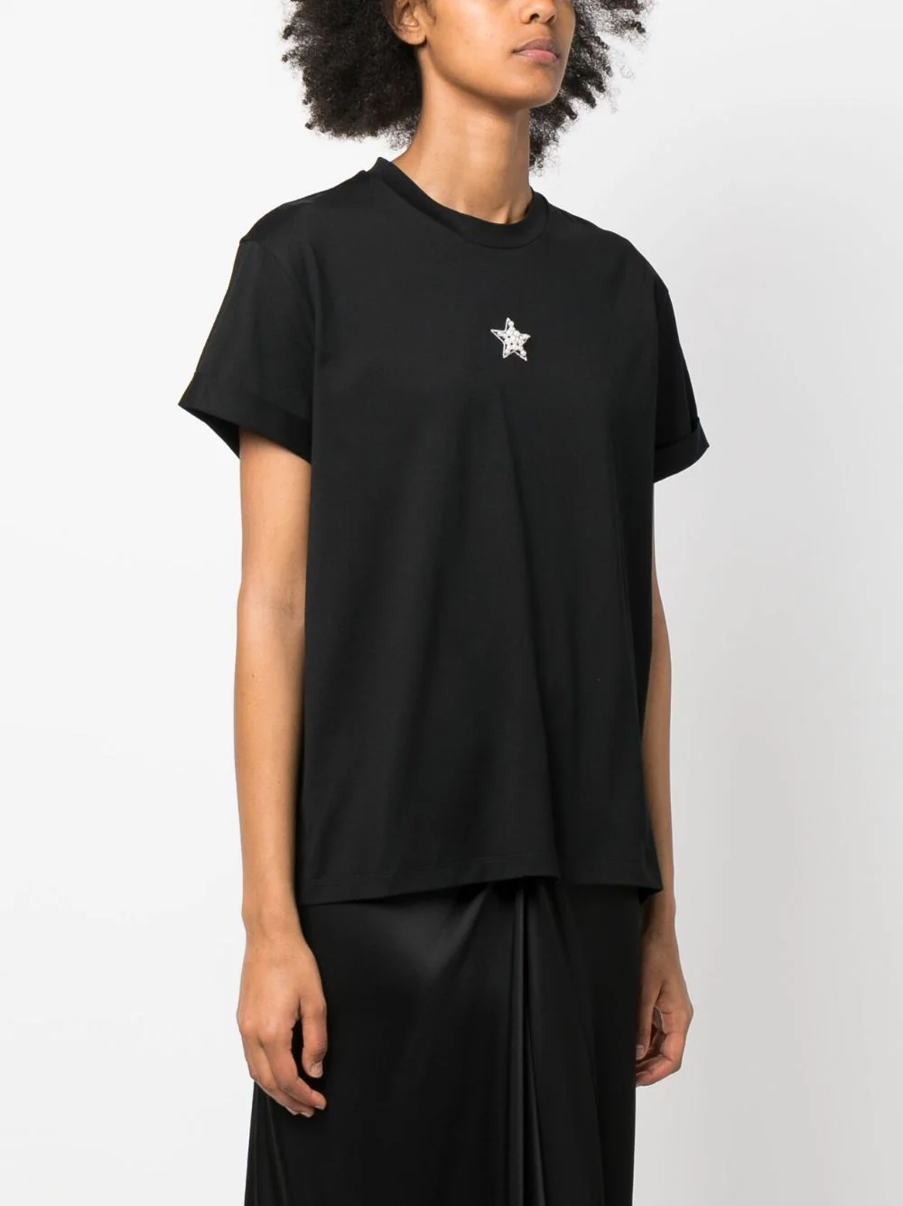 Stella McCartney T-shirts and Polos Black 6J01733SPX671000 (Stella McCartney / Tシャツ・カットソー ) | Stella McCartney (ステラ マッカートニー)(2)