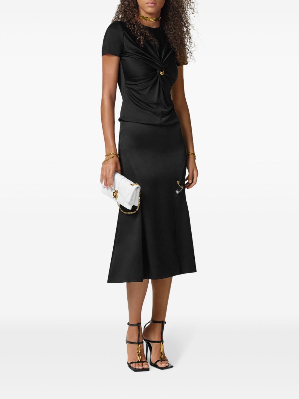 Versace Skirts Black 10189371A101941B000 (VERSACE / スカート ) | VERSACE (ヴェルサーチェ)(2)