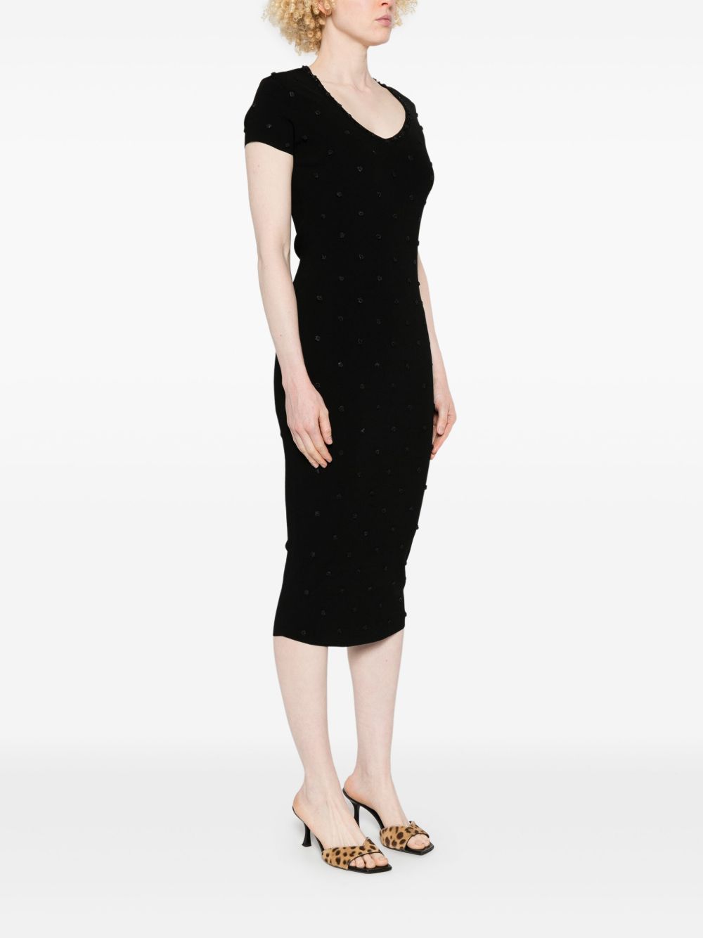 Blugirl Dresses Black RA5097MS46M22222 (BLUGIRL / ワンピース・ドレス・オールインワン ) | BLUGIRL (ブルーガール)(2)