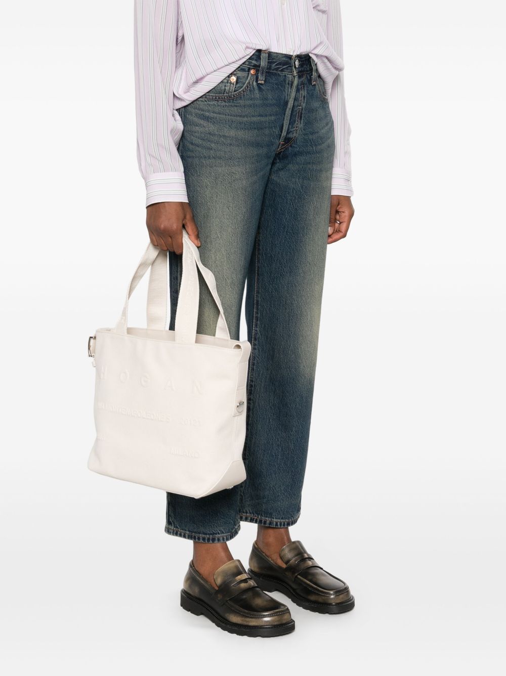 Hogan Bags.. White KBW01PA2300U3QB018 (HOGAN / ハンドバッグ・ショルダーバッグ ) | HOGAN (ホーガン)(4)