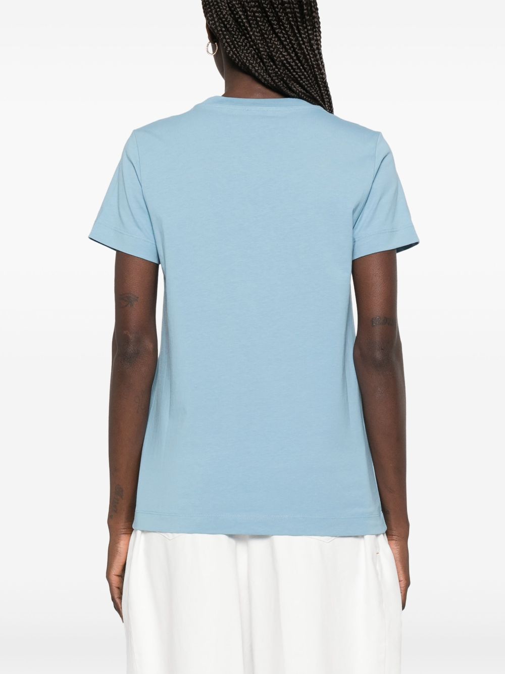 Pinko T-shirts and Polos Light Blue 101752A2HNSTARTE63 (PINKO / Tシャツ・カットソー ) | PINKO (ピンコ)(3)