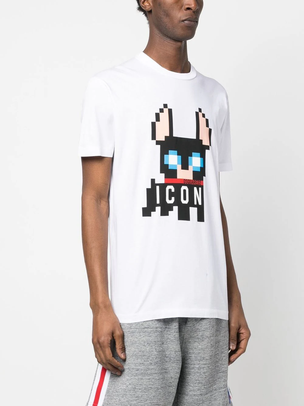 Dsquared2 T-shirts and Polos White S79GC0073S23009100 (Dsquared2 / Tシャツ・カットソー ) | Dsquared2 (ディースクエアード)(2)
