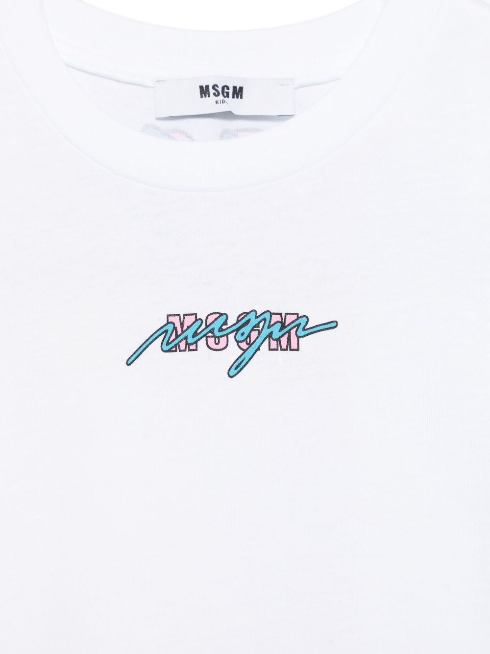MSGM T-shirts and Polos White S5MSJGTH080001 (MSGM / Tシャツ・カットソー ) | MSGM (エムエスジーエム)(2)