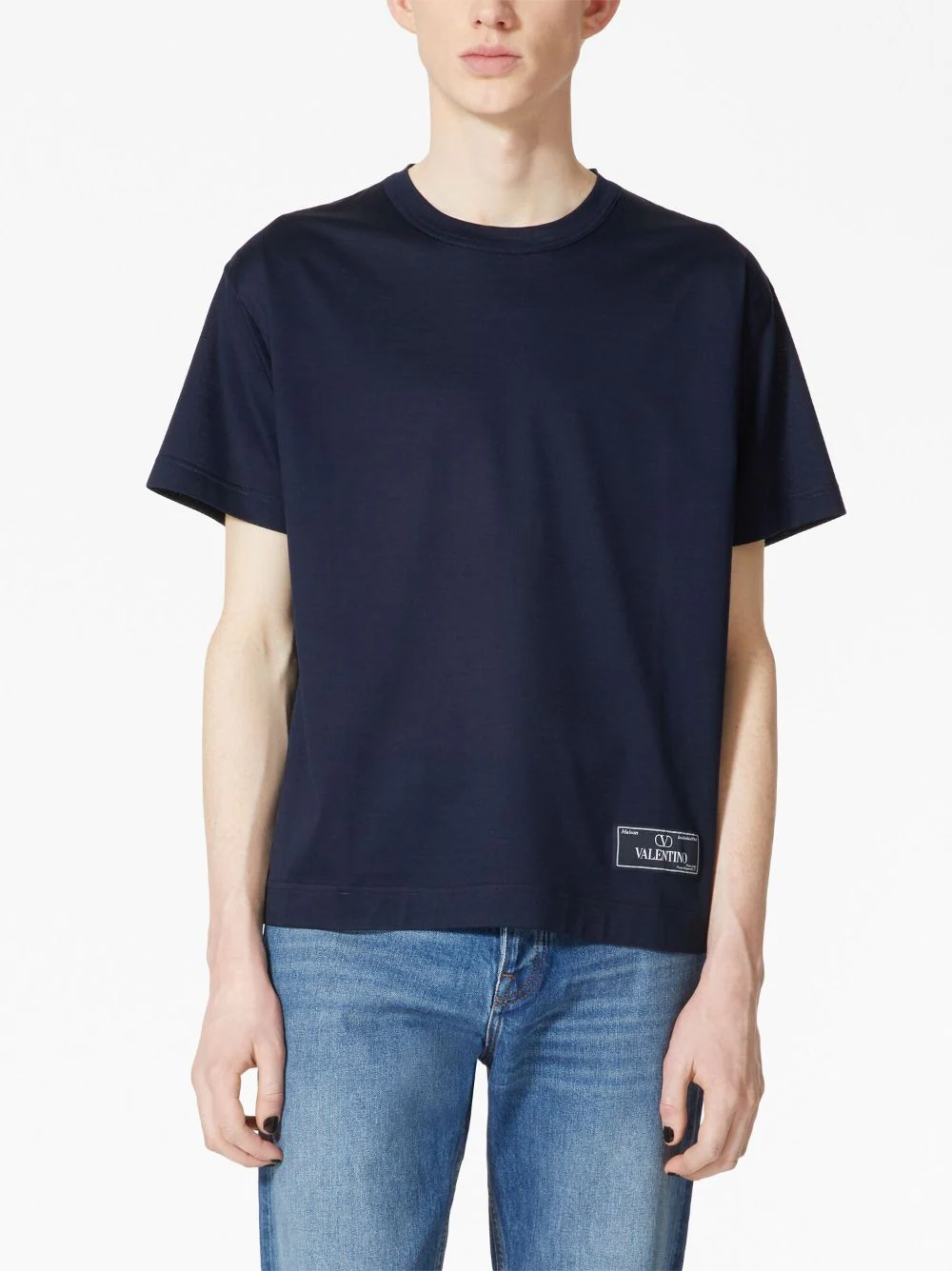 Valentino Garavani T-shirts and Polos Blue 3V3MG01F9K7598 (Valentino Garavani / Tシャツ・カットソー ) | Valentino Garavani (ヴァレンティノ)(2)