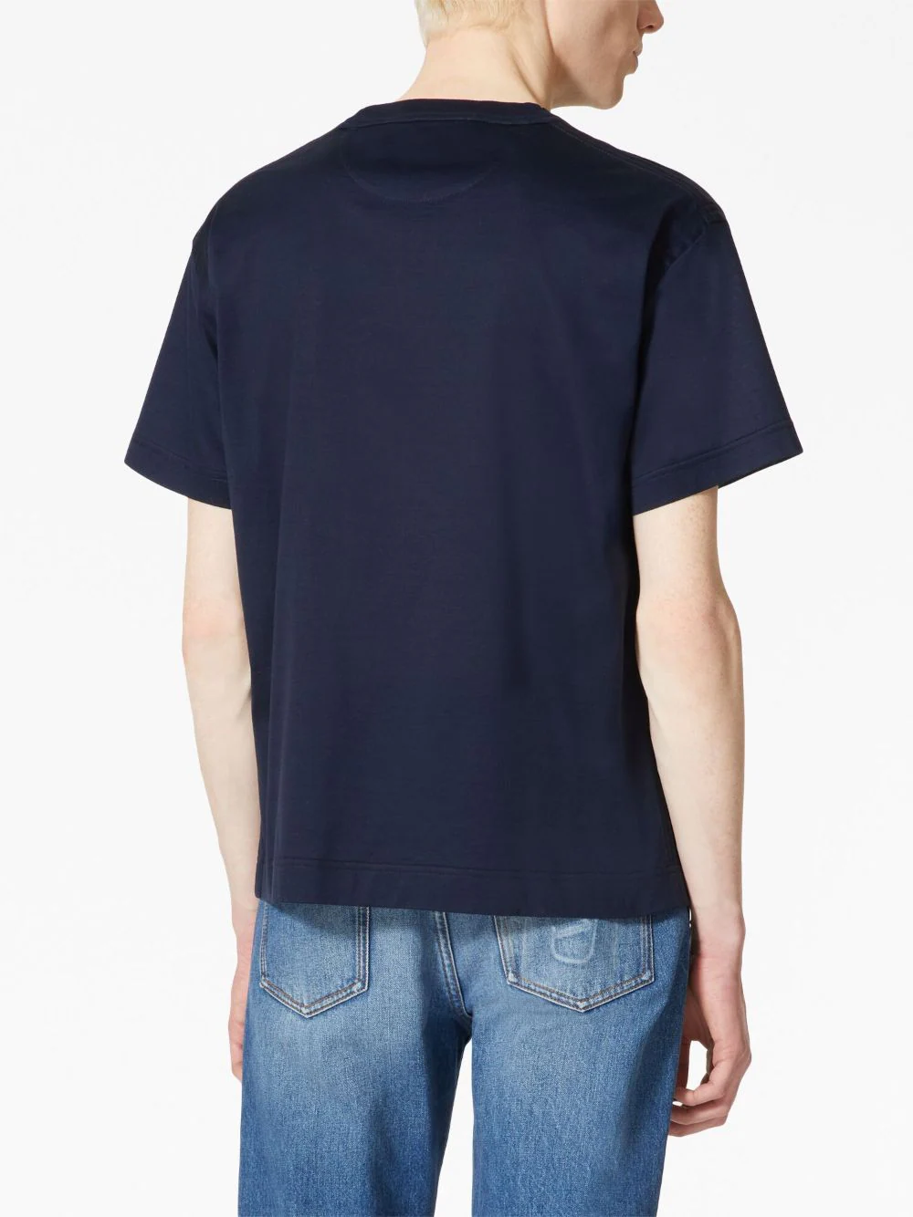 Valentino Garavani T-shirts and Polos Blue 3V3MG01F9K7598 (Valentino Garavani / Tシャツ・カットソー ) | Valentino Garavani (ヴァレンティノ)(3)