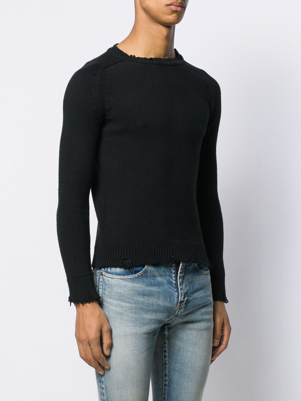 Saint Laurent Sweaters Black 604798YALO21000 (Saint Laurent / ニット・セーター・カーディガン ) | Saint Laurent (サンローラン)(2)