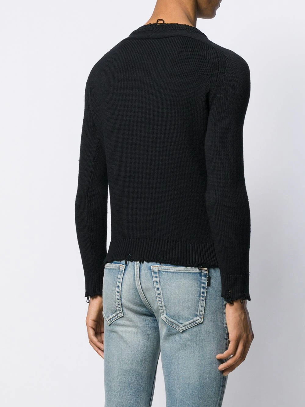 Saint Laurent Sweaters Black 604798YALO21000 (Saint Laurent / ニット・セーター・カーディガン ) | Saint Laurent (サンローラン)(3)