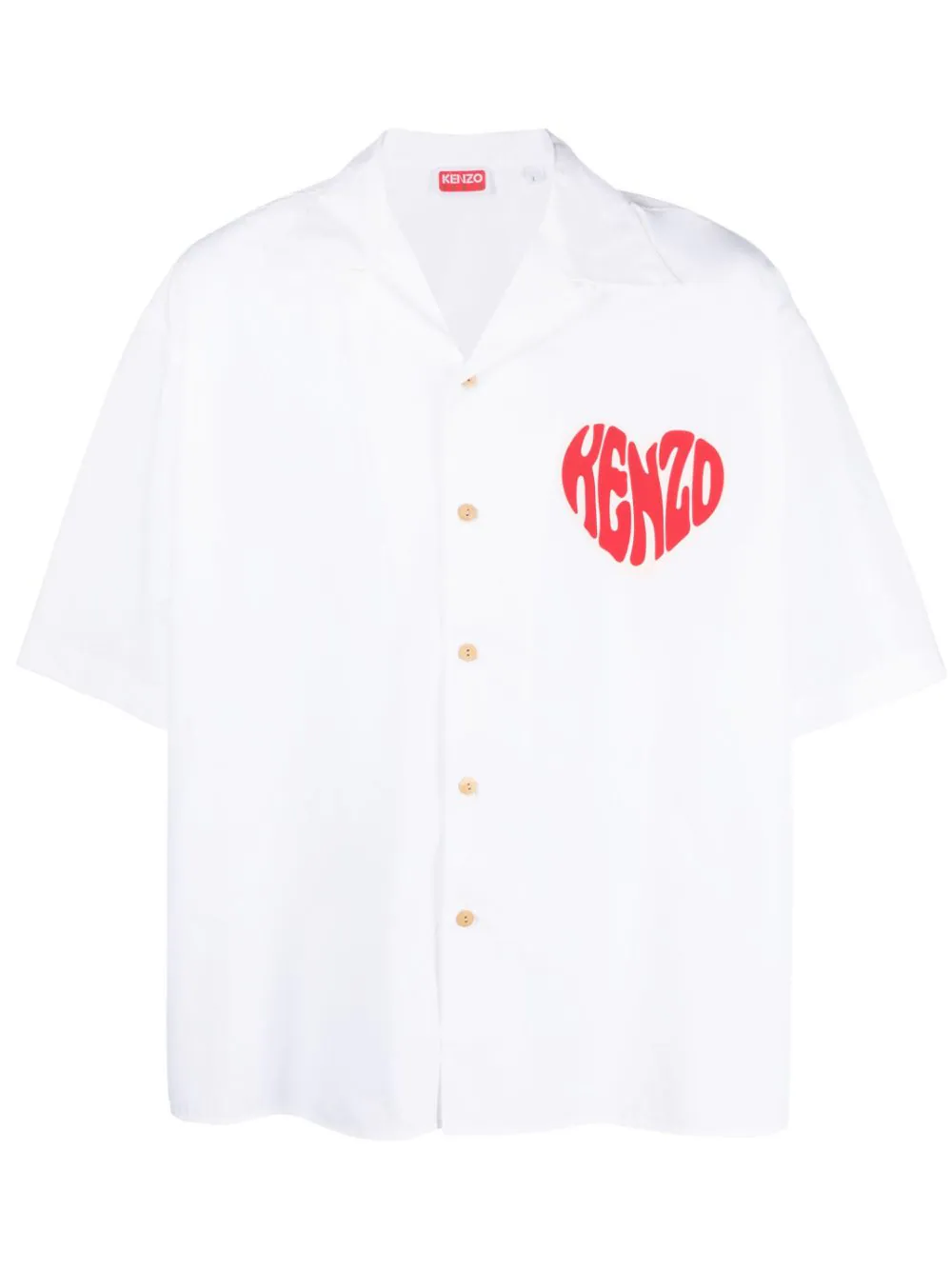 Kenzo Shirts White FD65CH1199LH01 (KENZO / シャツ・ブラウス ) | KENZO (ケンゾー)