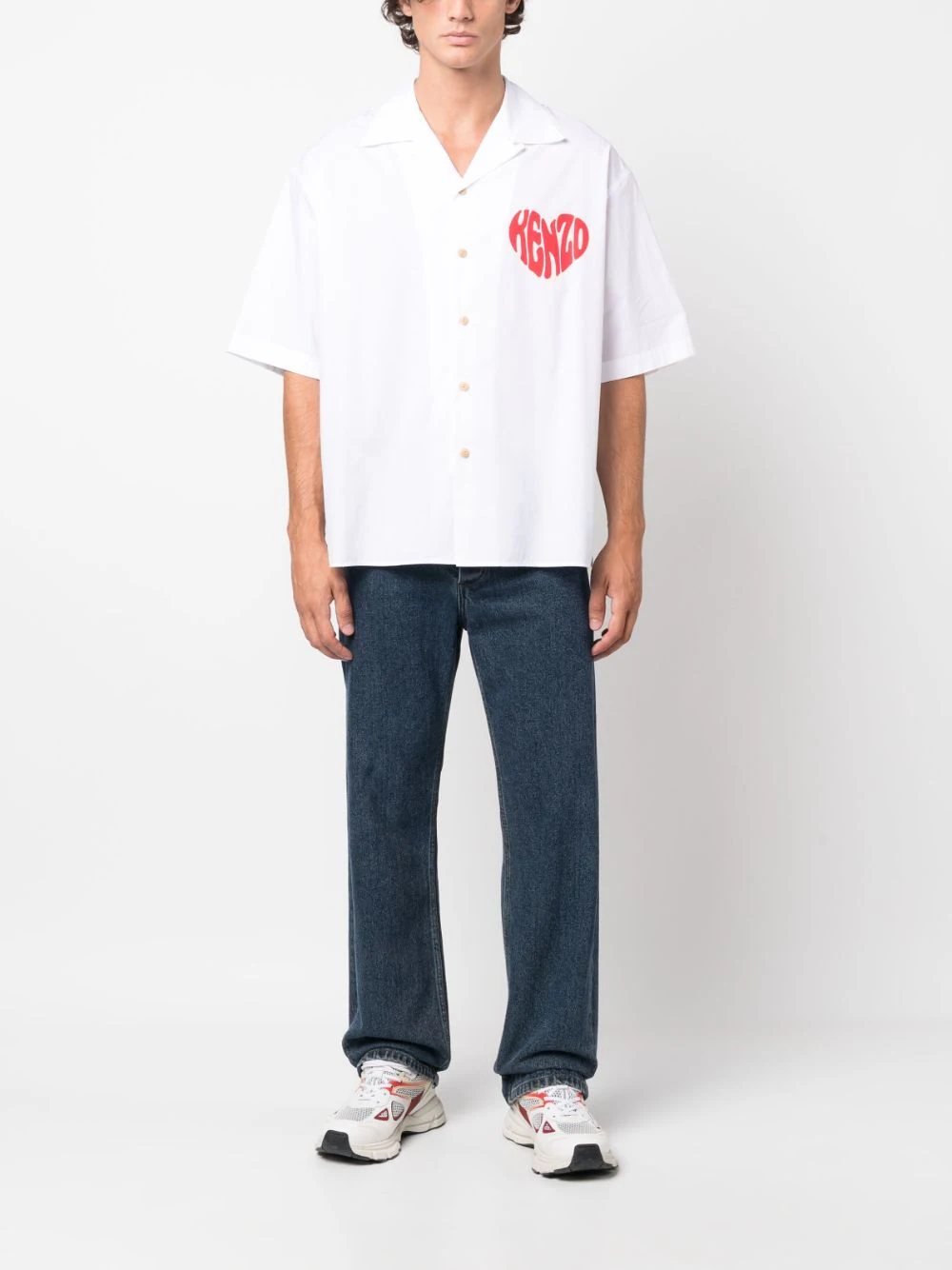 Kenzo Shirts White FD65CH1199LH01 (KENZO / シャツ・ブラウス ) | KENZO (ケンゾー)(1)