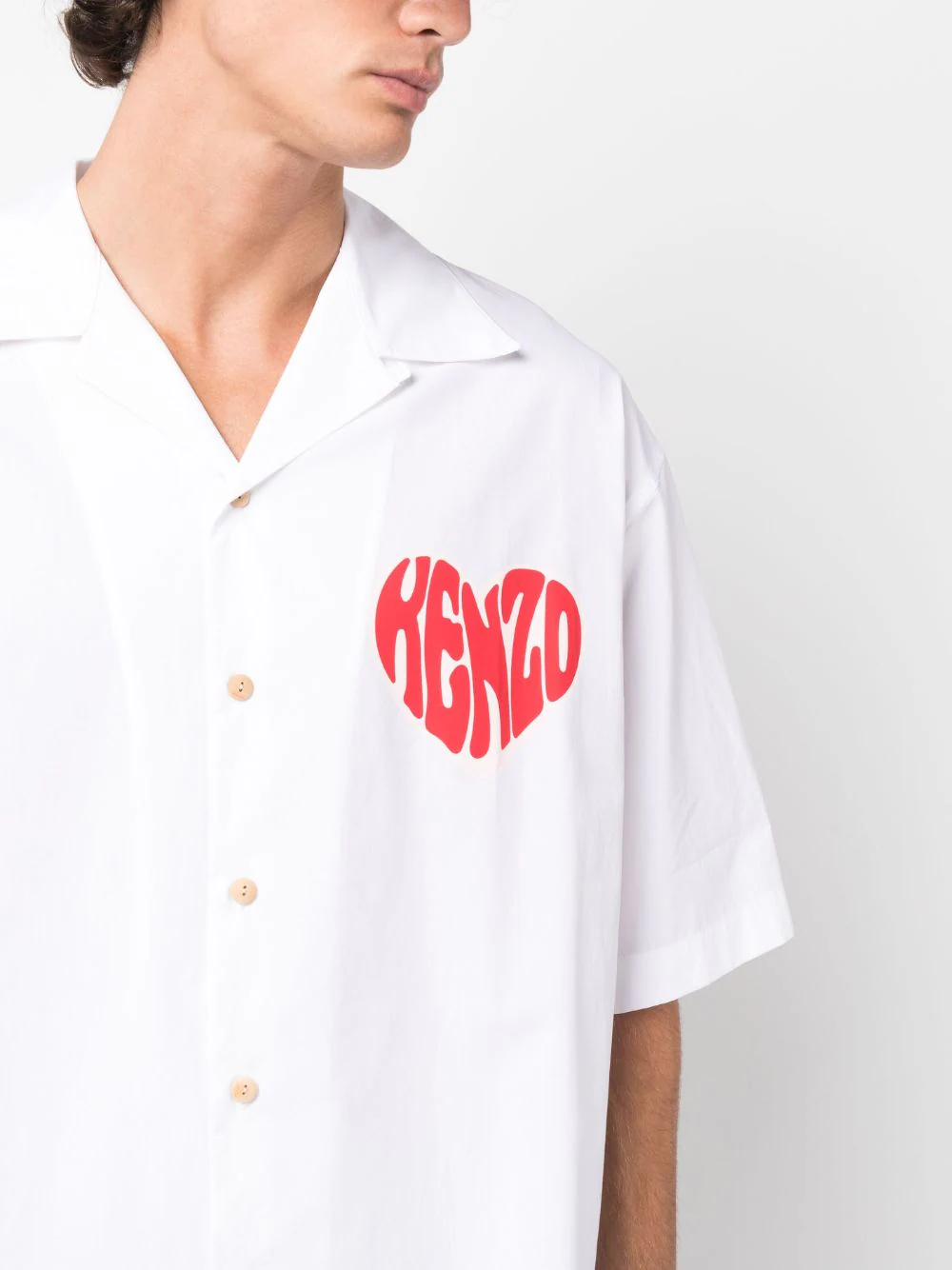 Kenzo Shirts White FD65CH1199LH01 (KENZO / シャツ・ブラウス ) | KENZO (ケンゾー)(4)