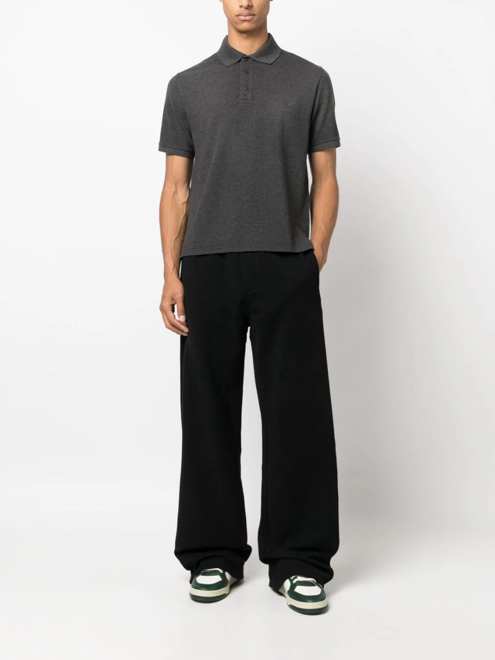 Saint Laurent T-shirts and Polos Grey 751102Y37HC1406 (Saint Laurent / ポロシャツ ) | Saint Laurent (サンローラン)(1)