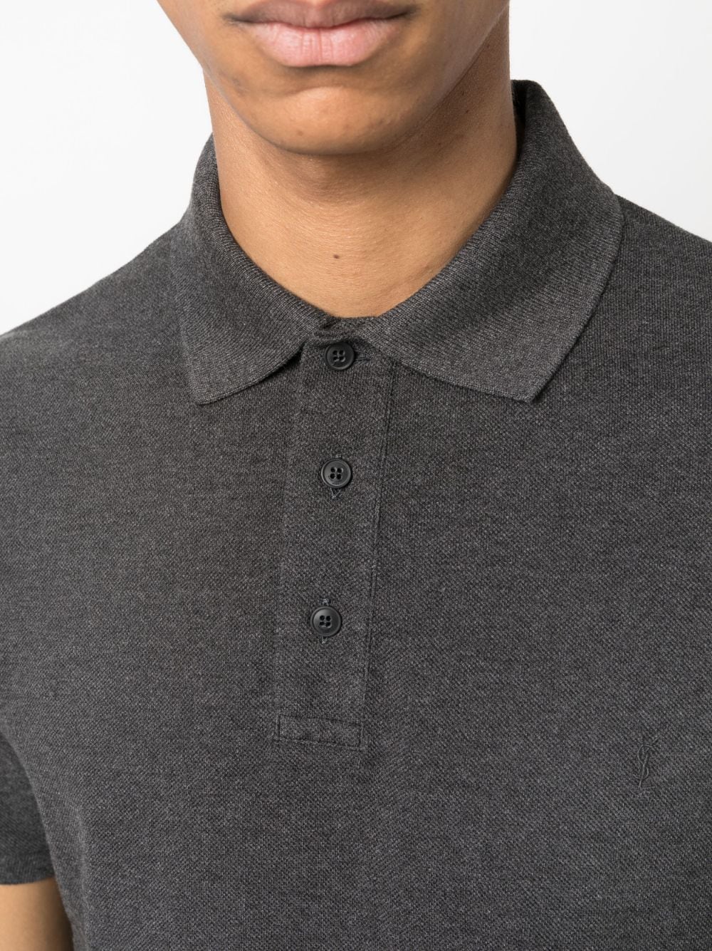 Saint Laurent T-shirts and Polos Grey 751102Y37HC1406 (Saint Laurent / ポロシャツ ) | Saint Laurent (サンローラン)(4)