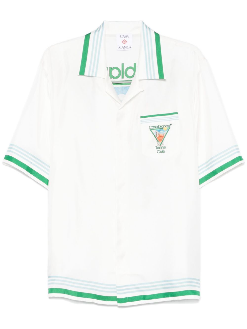 Casablanca Shirts White UMPS25SH00308 (Casablanca / シャツ・ブラウス ) | Casablanca (カサブランカ)