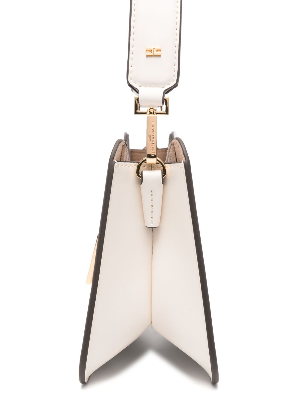 Elisabetta Franchi Bags.. Cream BS18A51E2193 (Elisabetta Franchi / ハンドバッグ・ショルダーバッグ ) | Elisabetta Franchi (エリザベッタ フランキ)(4)