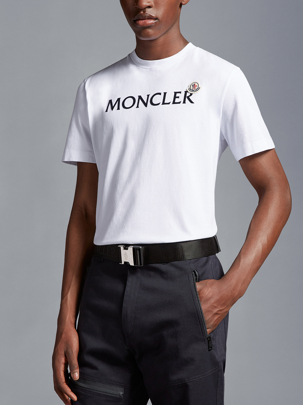 Moncler T-shirts and Polos White I20918C000478390T001 (Moncler / Tシャツ・カットソー ) | Moncler (モンクレール)(1)