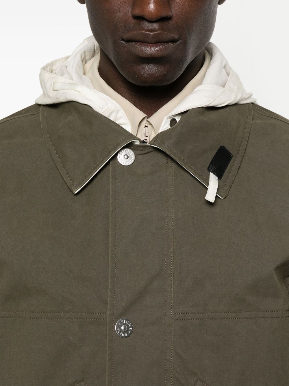 Stone Island Jackets Green K1S154100080S0110V0054 (STONE ISLAND / スーツ・ジャケット ) | STONE ISLAND (ストーンアイランド)(2)
