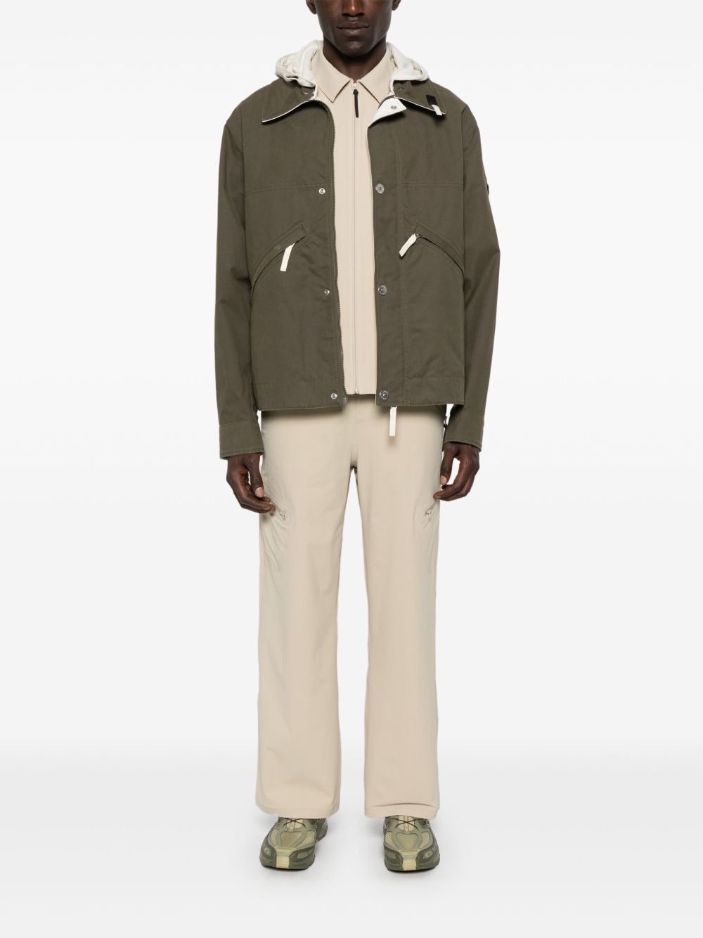 Stone Island Jackets Green K1S154100080S0110V0054 (STONE ISLAND / スーツ・ジャケット ) | STONE ISLAND (ストーンアイランド)(4)